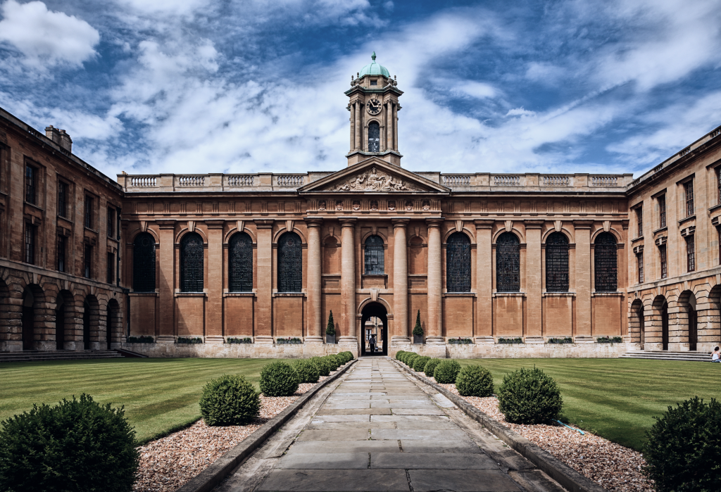 Historic university building